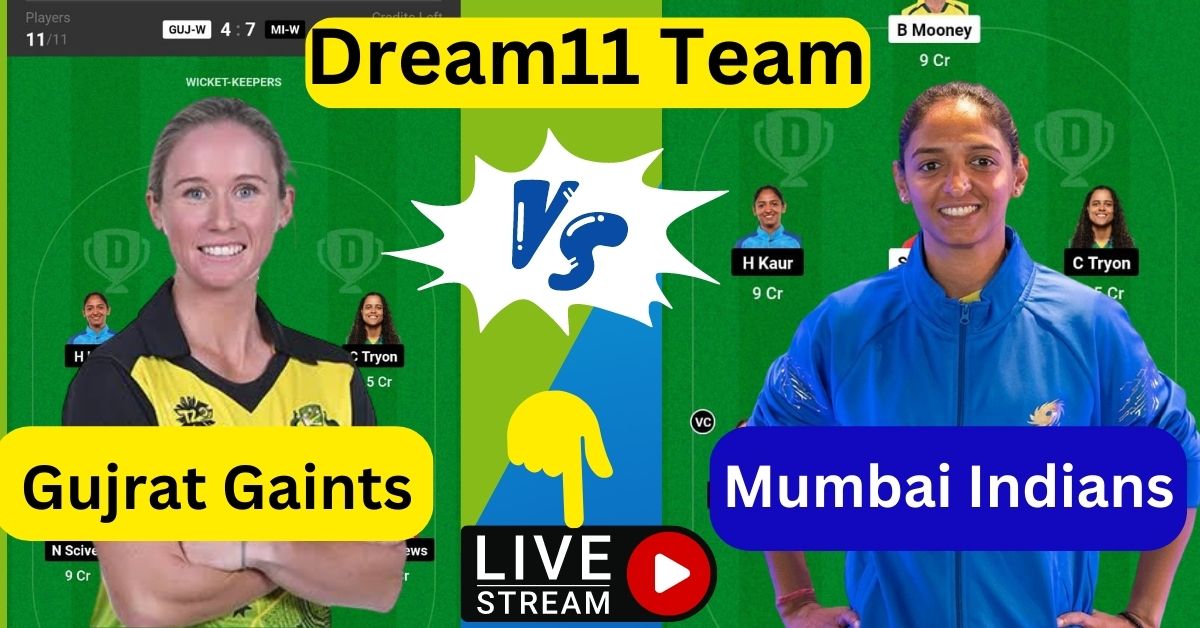 GG-W vs MI-W, Dream11 Team Prediction WPL 2023: